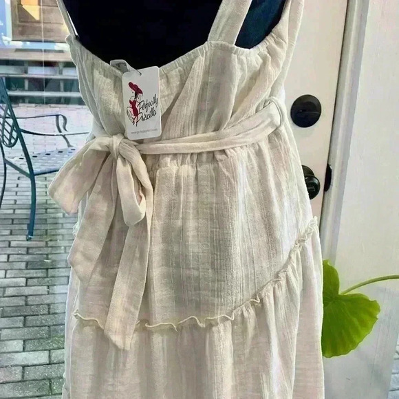 Perfectly Priscilla NWT out for brunch dress like pink and off-white size 16/18 - Picture 3 of 10